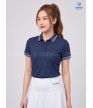 Áo thể thao nữ AC-3856 Navy phối trắng
